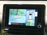 【パノラミックビューモニター】専用のカメラにより、上から見下ろしたような視点で360度クルマの周囲を確認することができます☆死角部分も確認しやすく、狭い場所での切り返しや駐車もスムーズに行えます。