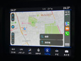 ●Apple Car Play:スマホとの有線接続で、ナビ・オーディオ再生などスマホのアプリ機能が画面でも使える便利機能です!