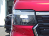 ★LEDヘッドライト搭載★ 白っぽく光る明るく省電力なLEDライト!先進的な白い輝きでフロントフェースを引き締めます☆