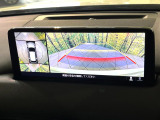 【360&deg;ビューモニター】専用のカメラにより、上から見下ろしたような視点で360度クルマの周囲を確認することができます☆死角部分も確認しやすく、狭い場所での切り返しや駐車もスムーズに行えます。