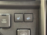 シートヒーター装備!エアコンに比べて暖まるスピードが速いので冬でも快適に過ごせます