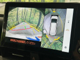 【パノラミックビューモニター】専用のカメラにより、上から見下ろしたような視点で360度クルマの周囲を確認することができます☆死角部分も確認しやすく、狭い場所での切り返しや駐車もスムーズに行えます。
