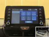 Bluetooth対応、CD/DVD再生機能付き。お好きな音楽を聴きながらのドライブは楽しいですよね〜♪