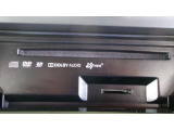 オーディオはDVD・CD再生に対応しています。