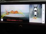 バックガイドモニターを装備しています、車庫入れもラクラクです。パノラミックビューモニターを搭載しています、上からの画像も表示されます。