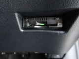 ETC車載器付きです。高速道路の料金所もスムーズに通過できます。