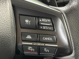 【全車速追従機能付クルーズコントロール】高速道路での長距離走行が楽に!!自動で速度を保つクルーズコントロールが、衝突軽減システムと連携し、前方の車両を感知して車間を保つように速度調節してくれます!!