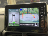 【アラウンドビューモニター】専用のカメラにより、上から見下ろしたような視点で360度クルマの周囲を確認することができます☆死角部分も確認しやすく、狭い場所での切り返しや駐車もスムーズに行えます。