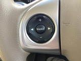 【ステアリングスイッチ】運転中、前方から目線をそらすことなく、オーディオ等の操作が可能な便利機能!安心&快適なドライブを演出してくれます♪