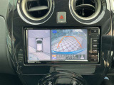 アラウンドビューモニター。上空から見下ろしたような映像が映し出されるので、駐車をスムースに行えます。