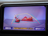 バックガイドモニターを装備しています、車庫入れもラクラクです。