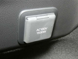 非常時やキャンプなどに役立つAC100Vコンセント付きです。