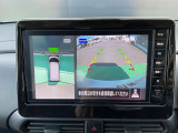 9インチ純正ナビゲーション付き(MM223DL)行きたい所に案内してくれます。Bluetoothで携帯連動での音楽再生も可能です☆アラウンドビューモニターも映ります