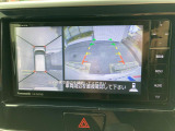 【アラウンドビューモニター】専用のカメラにより、上から見下ろしたような視点で360度クルマの周囲を確認することができます☆死角部分も確認しやすく、狭い場所での切り返しや駐車もスムーズに行えます。
