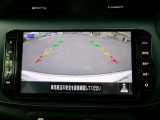 アラウンドビューモニター。空の上から見下ろすような視点でスムース駐車。