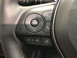 【ステアリングスイッチ】左です。ハンドルから手を離さず、運転に集中したまま手元でオーディオ操作等ができます。