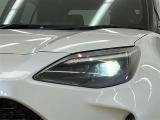 LEDヘッドライトです。デザイン性がよくとても明るいので、夜間の走行や悪天候でも安心です。しかも長寿命!
