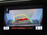 バックガイドモニターを装備しています、車庫入れもラクラクです。