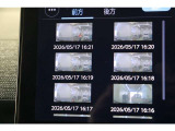 前後ドライブレコーダー搭載。車載カメラの映像を内蔵メモリーに録画。別のカメラを後付けすることなく前後映像を記録できます。録画した映像はディスプレイオーディオの大画面ですぐに再生、確認できます。