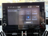 嬉しい装備です♪フルセグTV・Bluetoothオーディオに対応しています!!