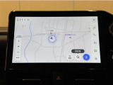 ナビ付きです。目的地を設定すれば、初めての場所でも簡単に行くことが出来ます。
