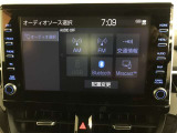 ディスプレイオーディオを装備。スマホとクルマをつなぐことで、これまでのナビに加えて、いろんなサービスが楽しめます。