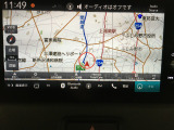 ナビゲーションももちろん装備。多彩な機能で快適ドライブをアシスト。オーディオ機能も充実していますね。