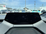 シンプルで主張の強くないメーターデザイン。これがなんとも見やすいんです!