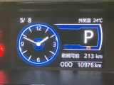 実走行距離です!メーターも確認しやすく視界も安定!