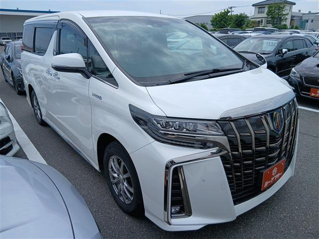 アルファード ハイブリッド 2.5 S タイプゴールド E-Four 4WD 後席モニター 禁煙車 ...
