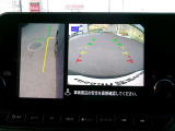 アラウンドビューモニター。空の上から見下ろすような視点でスムース駐車。