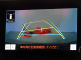バックガイドモニターを装備しています、車庫入れもラクラクです。