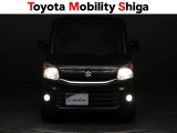 フロントフォグランプ装着車です。車両周辺も明るく見やすく照らしますので夜間走行も快適です。