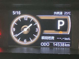 視認性の良いメ-タ-を採用しており、快適なドライブをサポ-トします♪