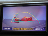 バックガイドモニターを装備しています、車庫入れもラクラクです。