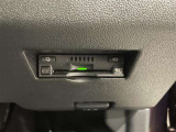 ETC車載器付きです。高速道路の料金所もスムーズに通過できます。