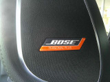 立体音響のBOSEサウンドシステム。ヘッドレストのスピーカーで音の広がりがいいです。お好きな音楽をお楽しみください。