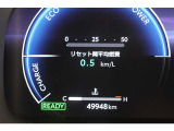 現在の走行距離です。乗り方や用途によって走行距離は異なりますが1年間に1万キロが一般的な目安です。