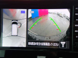 上からの視点で狭い駐車場への駐車などに役立つアラウンドビューモニターです♪