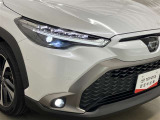 LEDヘッドライトです。デザイン性がよくとても明るいので、夜間の走行や悪天候でも安心です。しかも長寿命!
