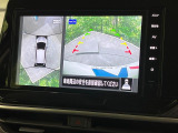 【アラウンドビューモニター】専用のカメラにより、上から見下ろしたような視点で360度クルマの周囲を確認することができます☆死角部分も確認しやすく、狭い場所での切り返しや駐車もスムーズに行えます。