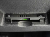 ETC車載器付きです。高速道路の料金所もスムーズに通過できます。