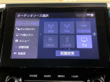 CD,DVD、フルセグテレビが楽しめます。