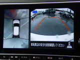 上からの視点で狭い駐車場への駐車などに役立つアラウンドビューモニターです♪