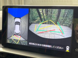 【パノラミックビューモニター】専用のカメラにより、上から見下ろしたような視点で360度クルマの周囲を確認することができます☆死角部分も確認しやすく、狭い場所での切り返しや駐車もスムーズに行えます。