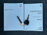 取扱書&整備手帳揃っております☆遠くからドアの開錠施錠が出来る便利なキーレスを装備しています。