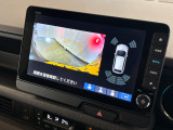 バックギアに入れるだけで自動でリヤカメラに切り替わります!車庫入れやバックが苦手な方にオススメ!