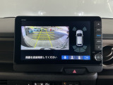 バックカメラが付いているので、車庫入れもラクラクです♪更にバンパーに取り付けられたソナーセンサーで、障害物を音とナビゲーション画面で知らせてくれます♪