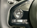 ステアリングにオーディオ操作スイッチが付いています。オーディオ画面に直接タッチしなくても操作が出来ますので、運転に集中できます。