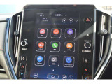 ナビを始め、車両やエアコンの設定、SUBARU STARLINK、ラジオやテレビなどさまざまな機能を内蔵している11.6インチセンターインフォメーションディスプレイ&インフォテインメントシステム